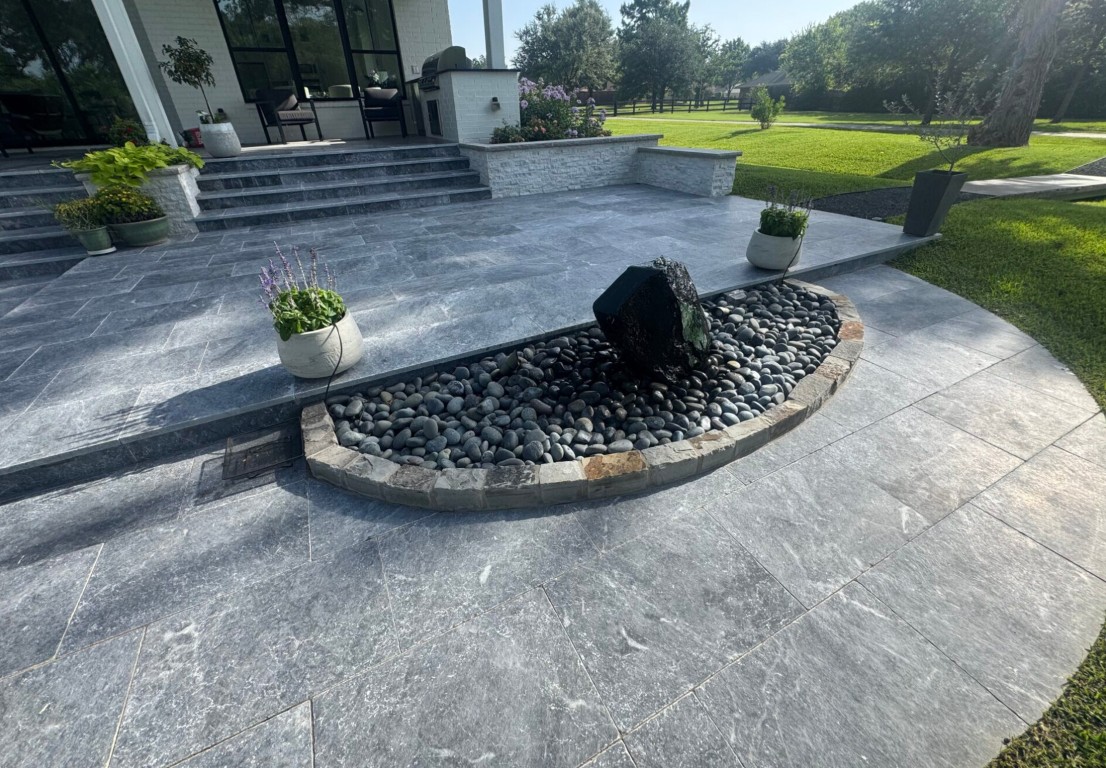 Professional concrete patio installation in Palm City, FL